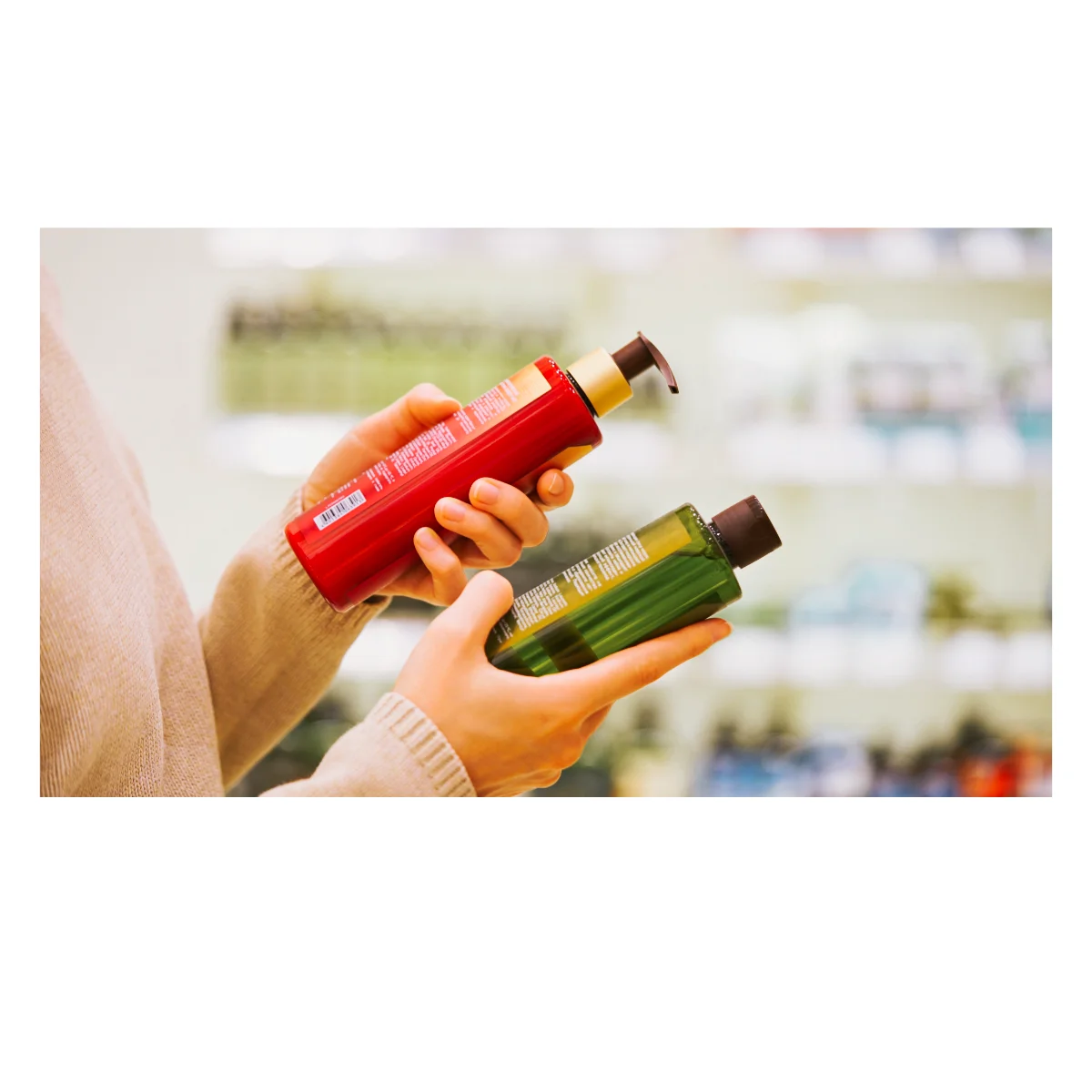 Comparing hair care products